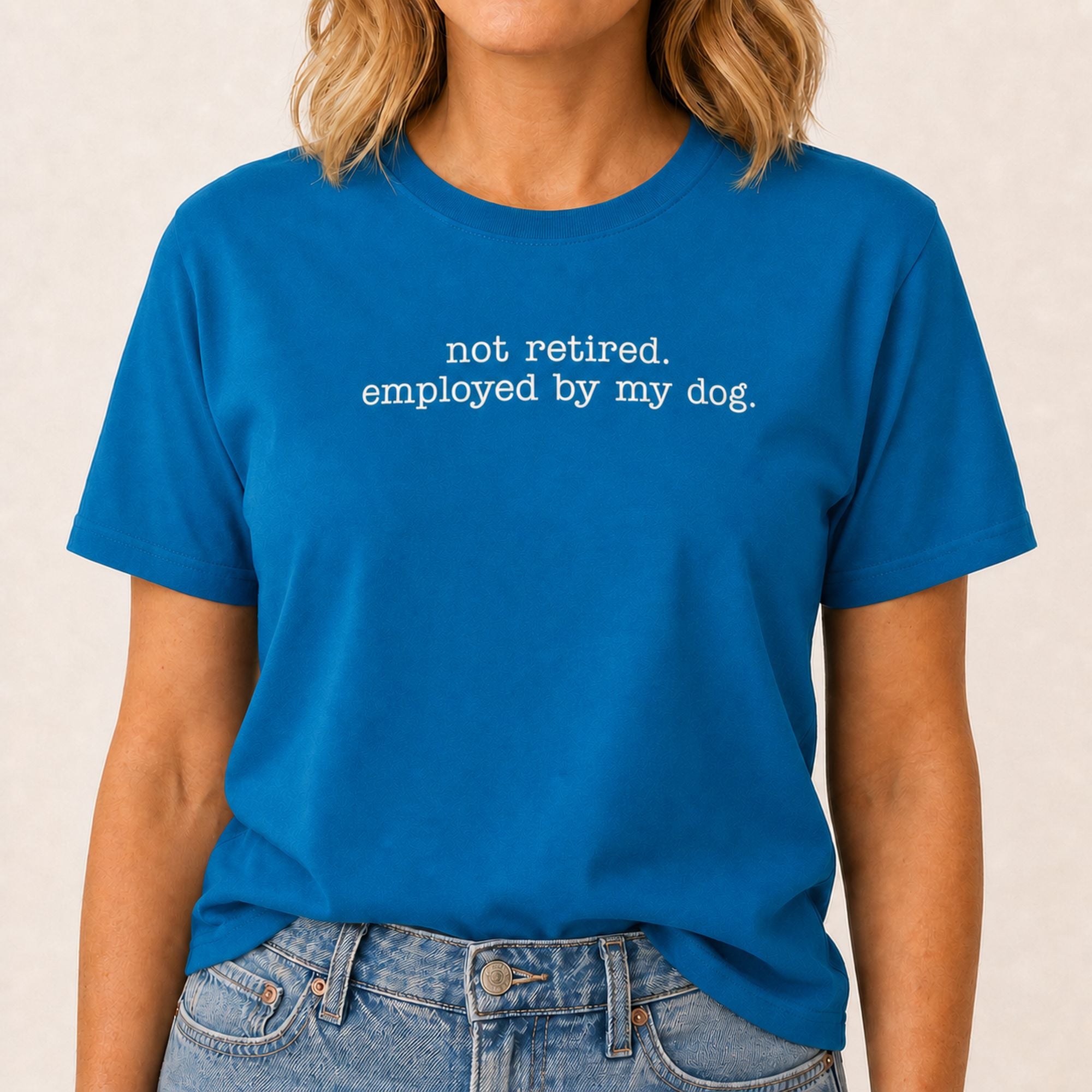 Employed By My Dog T-Shirt