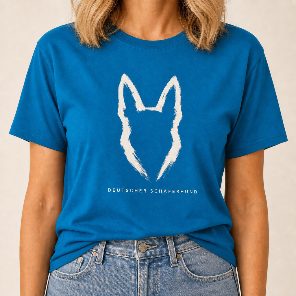 Brushstrokes German Shepherd T-Shirt